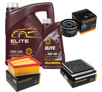 DENCKERMANN Controllo Set MANNOL Elite 5W-40 6L Per Renault Espace III 2.0