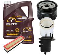 Denckermann Controllo Set mannol Elite 5W-40 6L per Renault Kangoo 1.5 DCI