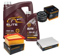 DENCKERMANN Controllo Set MANNOL Elite 5W-40 6L Per Renault Kangoo 1.6 16V