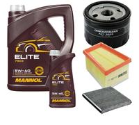 DENCKERMANN Controllo Set MANNOL Elite 5W-40 6L Per Renault Laguna II