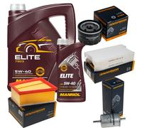 DENCKERMANN Controllo Set MANNOL Elite 5W-40 6L Per Renault Laguna III 1.6