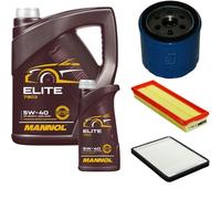 DENCKERMANN Controllo set MANNOL Elite 5W-40 6L per Renault Megane I