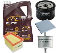 DENCKERMANN Controllo set MANNOL Elite 5W-40 6L per Renault Megane Scenic