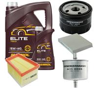 DENCKERMANN Controllo Set MANNOL Elite 5W-40 6L Per Renault Scénic I