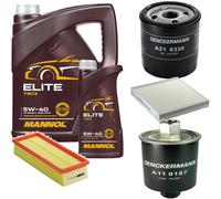 DENCKERMANN Controllo Set MANNOL Elite 5W-40 6L Per Rover 200 Cabriolet 214