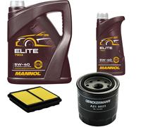 DENCKERMANN Controllo Set MANNOL Elite 5W-40 6L Per Rover 400 Hatchback 416
