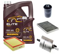 Denckermann Controllo Set mannol Elite 5W-40 6L per Seat Exeo Pezzi 1.8 TSI