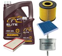 Denckermann Controllo Set mannol Elite 5W-40 6L per Volvo S80 I 2.4 2.0 T