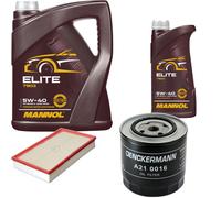 DENCKERMANN Controllo Set MANNOL Elite 5W-40 6L Per Volvo S80 I 2.5 TDI