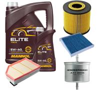 DENCKERMANN Controllo Set MANNOL Elite 5W-40 6L Per Volvo V70 II 2.0 T S60 I
