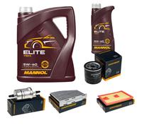 DENCKERMANN Controllo Set MANNOL Elite 5W-40 6L Per VW Caddy Alltrack Kombi