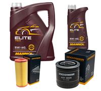 DENCKERMANN Controllo Set MANNOL Elite 5W-40 6L Per VW Lupo 1.7 SDI Polo 1.9