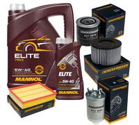 DENCKERMANN Controllo Set MANNOL Elite 5W-40 6L Per VW Transporter IV Kasten