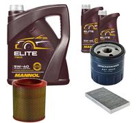 DENCKERMANN Controllo Set MANNOL Elite 5W-40 7L Per Alfa Romeo 156