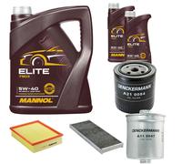 DENCKERMANN Controllo Set MANNOL Elite 5W-40 7L Per Audi A4 Avant 2.4 S4