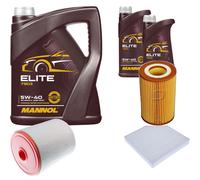 DENCKERMANN Controllo Set MANNOL Elite 5W-40 7L Per Audi A6 2.8 FSI