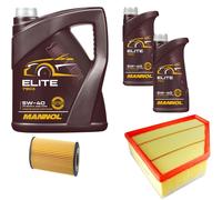 DENCKERMANN Controllo Set MANNOL Elite 5W-40 7L Per BMW 1 Serie 120d