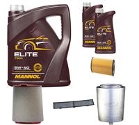 DENCKERMANN Controllo Set MANNOL Elite 5W-40 7L Per BMW 1Er 120D 3Er