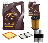 DENCKERMANN Controllo Set MANNOL Elite 5W-40 7L Per BMW 3er Compact 316i