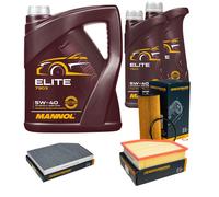 Denckermann Controllo Set mannol Elite 5W-40 7L per BMW X3 x Xdrive20i