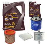DENCKERMANN Controllo Set MANNOL Elite 5W-40 7L Per Citroën Berlingo 1.4i