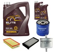 DENCKERMANN Controllo Set MANNOL Elite 5W-40 7L Per Citroën C5 I 2.0 16V 1.8
