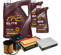 DENCKERMANN Controllo Set MANNOL Elite 5W-40 7L Per Citroën C5 III Break 2.0