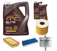 DENCKERMANN Controllo Set MANNOL Elite 5W-40 7L Per Citroën Jumpy Kasten