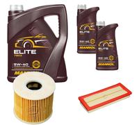 DENCKERMANN Controllo Set MANNOL Elite 5W-40 7L Per Citroën Nemo Kombi 1.4