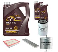 DENCKERMANN Controllo Set MANNOL Elite 5W-40 7L Per Ford Galaxy 2.3 16V 2.0I