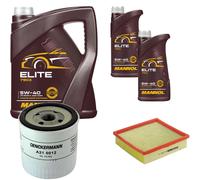 DENCKERMANN Controllo Set MANNOL Elite 5W-40 7L Per Ford Transit Kasten 2.5