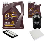 DENCKERMANN Controllo Set MANNOL Elite 5W-40 7L Per Honda Accord VII 2.0 2.4