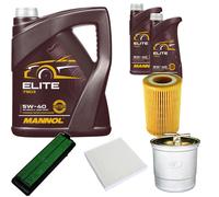 DENCKERMANN Controllo Set MANNOL Elite 5W-40 7L Per Honda Accord VII Tourer