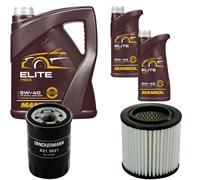 DENCKERMANN Controllo Set MANNOL Elite 5W-40 7L Per Honda CR-V II 2.0 FR-V