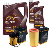 DENCKERMANN Controllo Set MANNOL Elite 5W-40 7L Per Lancia Delta III 1.9 D
