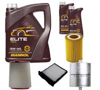 DENCKERMANN Controllo Set MANNOL Elite 5W-40 7L Per Land Rover Freelander