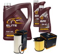 DENCKERMANN Controllo Set MANNOL Elite 5W-40 7L Per Mercedes-Benz A-Klasse