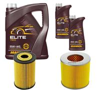 DENCKERMANN Controllo set MANNOL Elite 5W-40 7L per Mercedes-Benz Classe A.