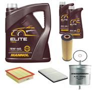 DENCKERMANN Controllo Set MANNOL Elite 5W-40 7L Per Mercedes-Benz V-Klasse