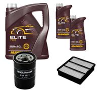 DENCKERMANN Controllo Set MANNOL Elite 5W-40 7L Per Mitsubishi Colt V 1300