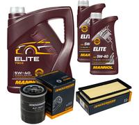 DENCKERMANN Controllo Set MANNOL Elite 5W-40 7L Per Mitsubishi Mirage/Space