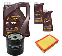 DENCKERMANN Controllo Set MANNOL Elite 5W-40 7L Per Opel Calibra A 2.0I