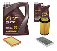 Denckermann Controllo Set mannol Elite 5W-40 7L per Opel Corsa C