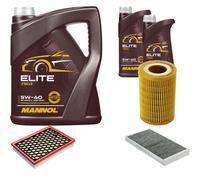 Denckermann Controllo Set mannol Elite 5W-40 7L per Opel Vectra C/Camper /