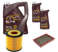 DENCKERMANN Controllo Set MANNOL Elite 5W-40 7L Per Opel Vectra C Caravan