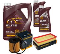 Denckermann Controllo Set mannol Elite 5W-40 7L per Peugeot 508 Sw I 2.0 HDI