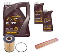 DENCKERMANN Controllo Set MANNOL Elite 5W-40 7L Per Porsche Panamera 4.8 4S