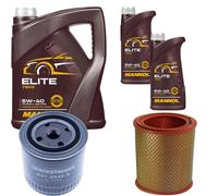 DENCKERMANN Controllo Set MANNOL Elite 5W-40 7L Per Renault 25 2.2