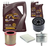 DENCKERMANN Controllo Set MANNOL Elite 5W-40 7L Per Renault Clio II 1.2
