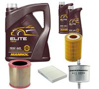 Denckermann Controllo Set mannol Elite 5W-40 7L per Renault Clio II